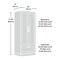 Sauder Homeplus Wardrobe Sw , Safety tested for stability to help reduce tip-over accidents 423144 - alternate 3